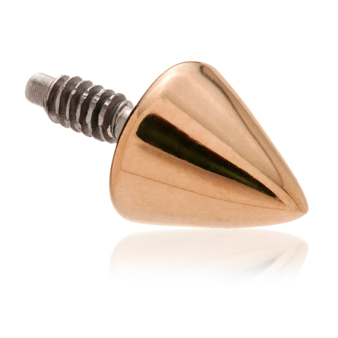 14ct Solid Gold Internal Cone Attachment