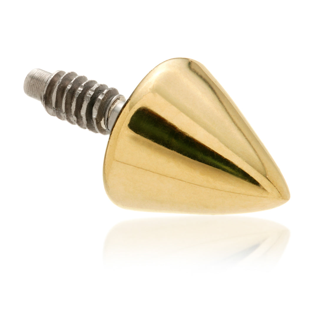 14ct Solid Gold Internal Cone Attachment
