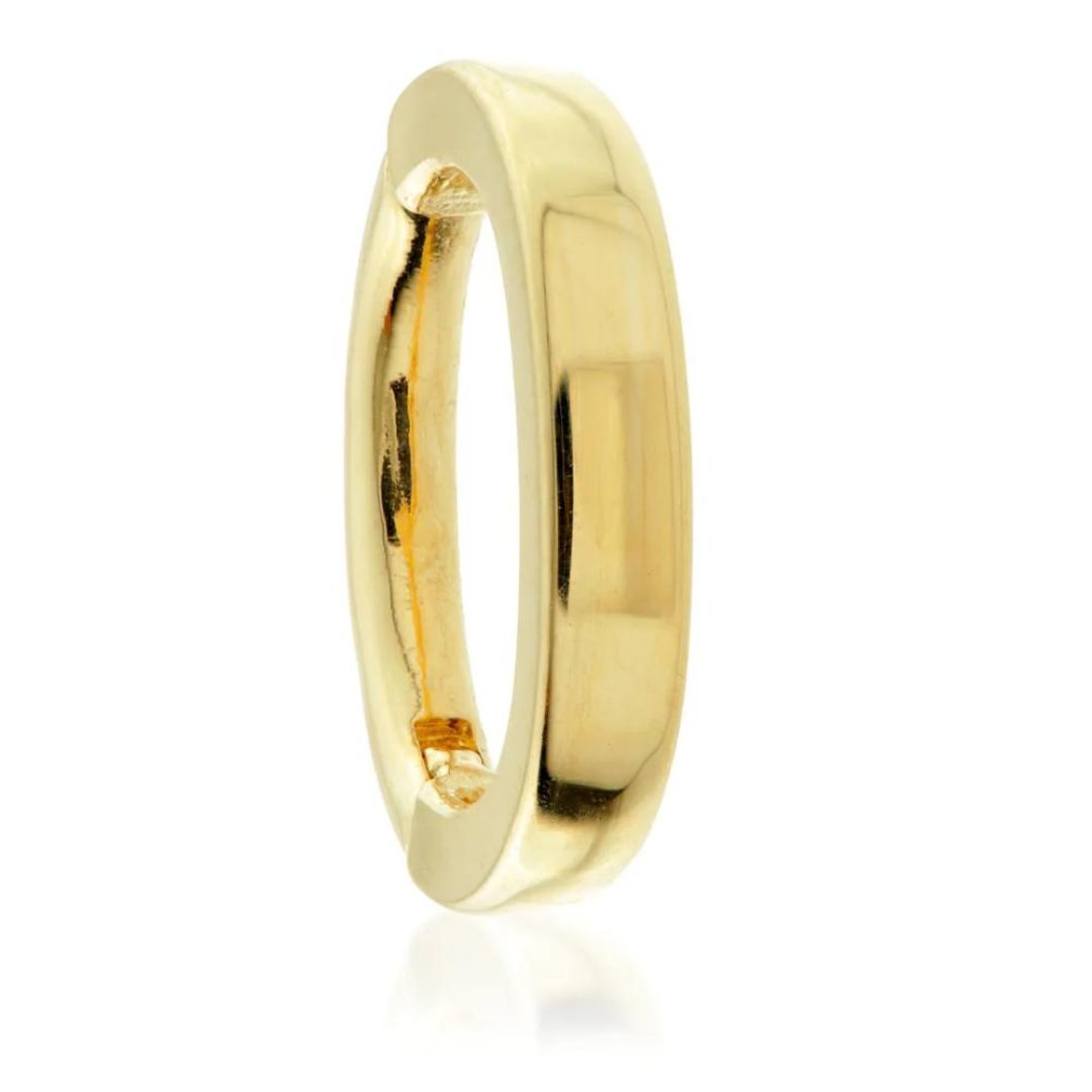 Gold Hinged Oval Rook Ring