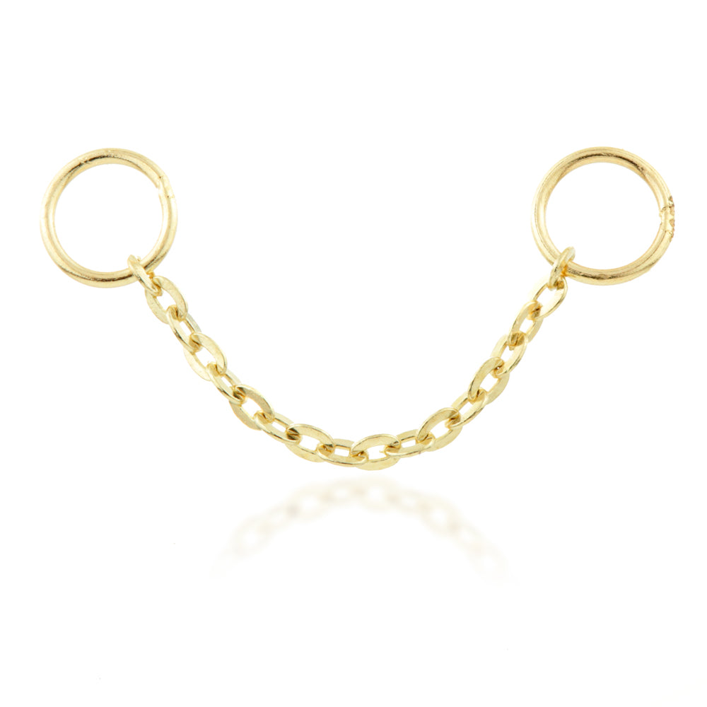 9ct Gold Hanging Chain Charm for Bars